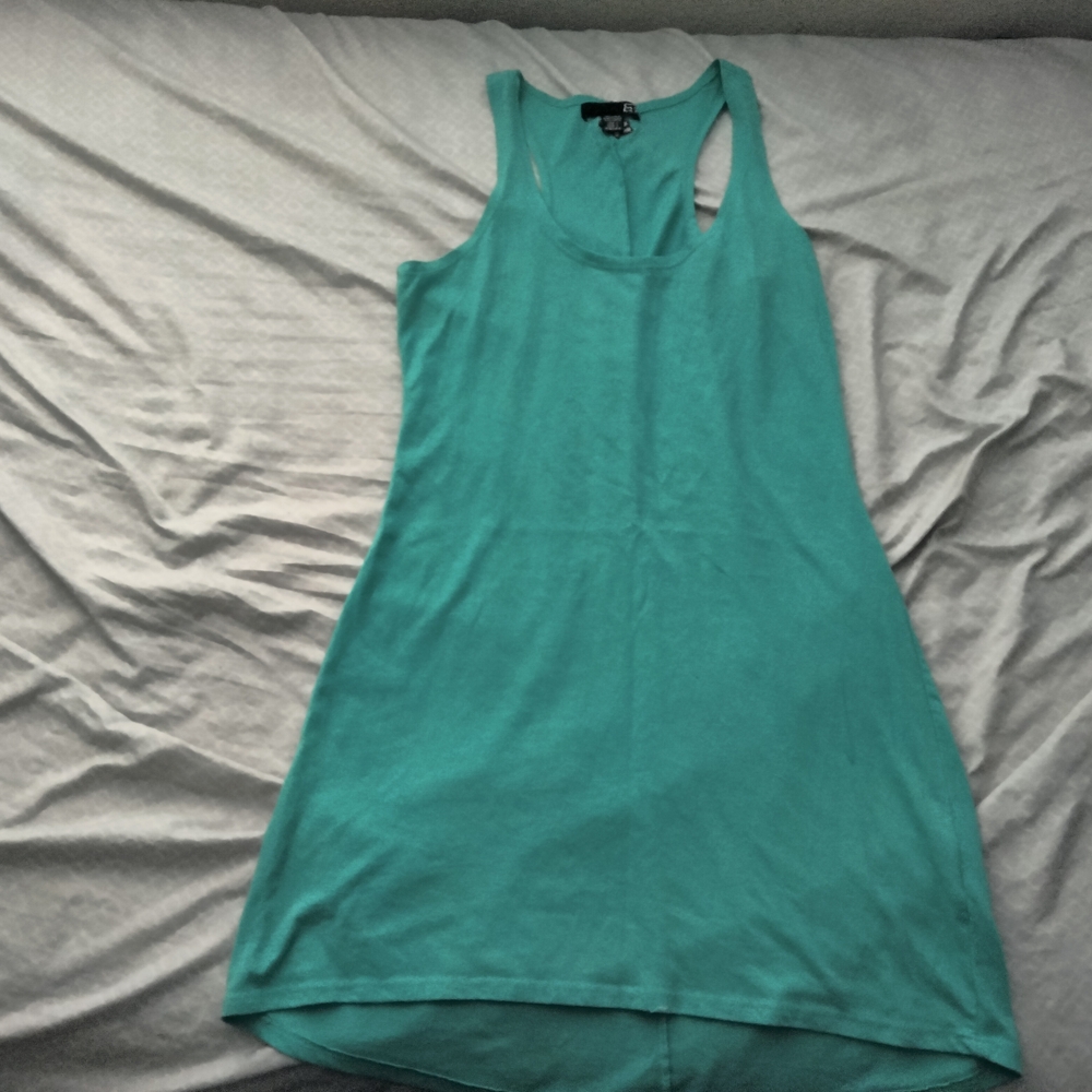 Fox Teal Midi Dress